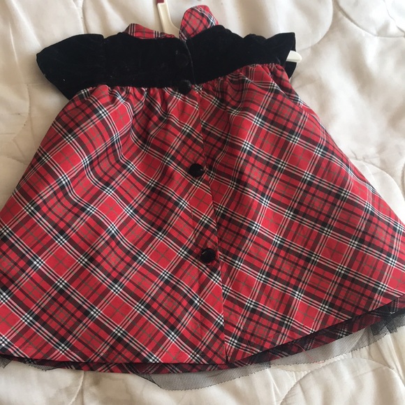 Christmas themed dress for girls - Picture 3 of 3